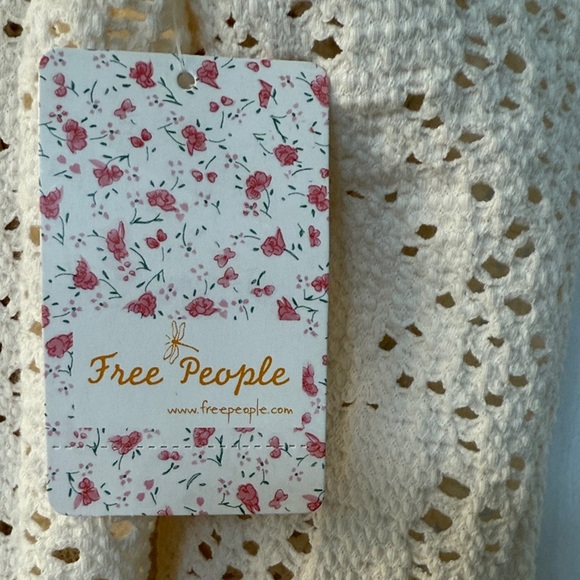 Free People Cream Knit Cardigan - Picture 2 of 3